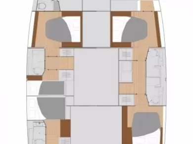 Location Catamaran à Le Marin - Fountaine Pajot Saona 47