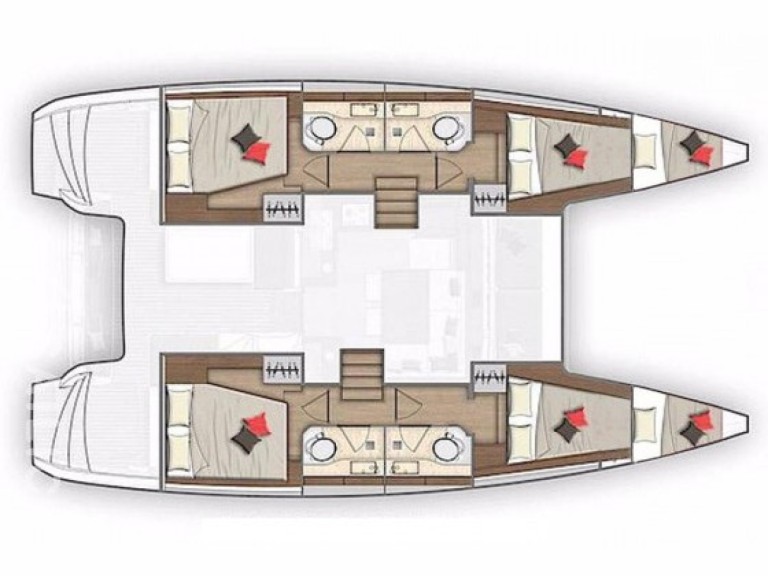 Location bateau Castellammare del Golfo pas cher Lagoon 40