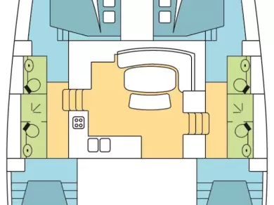 Location bateau Airlie Beach pas cher Lagoon 421