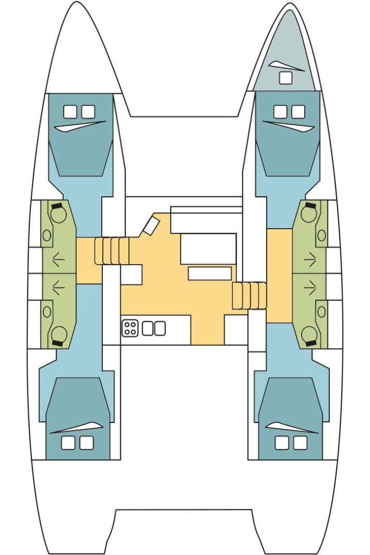 Location Catamaran à Nassau - Lagoon Lagoon 46