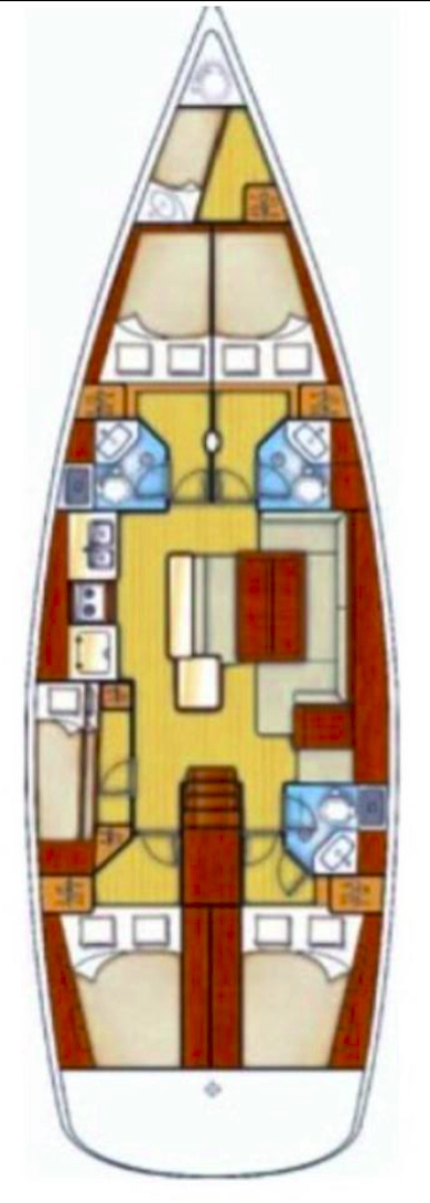 Location bateau Bénéteau Oceanis 50 Family à Dème de Vólos sur Samboat