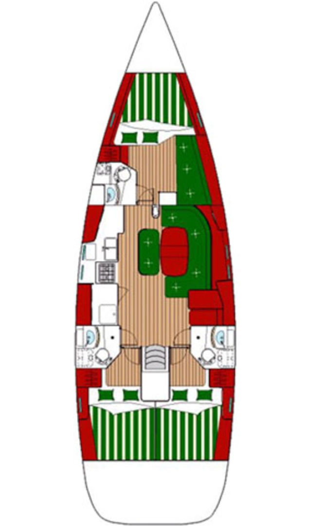 Location bateau Bénéteau Oceanis Clipper 423 à Palaio Faliro sur Samboat