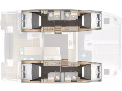 Location Catamaran Lagoon avec permis