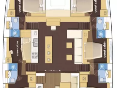 Lagoon Lagoon 620 a louer à Split