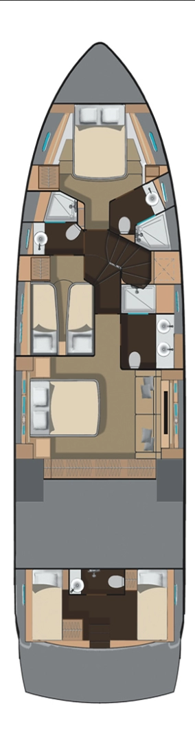 Location à Göcek - Numarine Numarine 62 Flybridge sur SamBoat