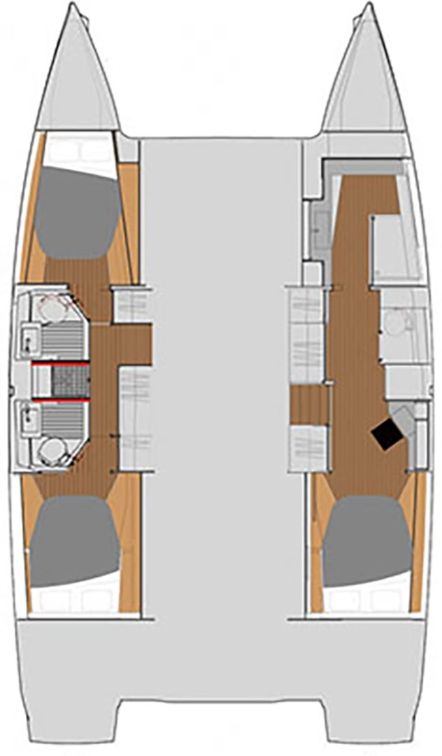 Louer Catamaran avec ou sans skipper Fountaine Pajot à Mykonos (Île)