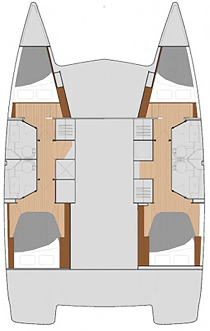 Location Catamaran Fountaine Pajot avec permis