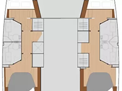 Location Catamaran Fountaine Pajot avec permis