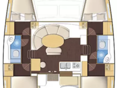 Catamaran à louer à Lefkáda au meilleur prix