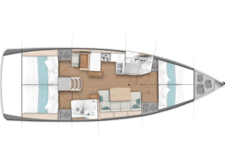 Location Voilier à Égée-Septentrionale - Jeanneau Sun Odyssey 440