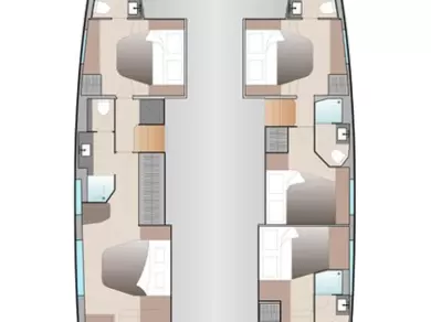 Location Catamaran à Road Town - Fountaine Pajot Aura 51