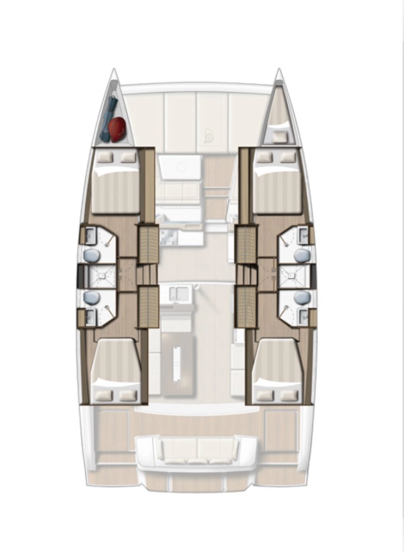 Location à Marsh Harbour - Bali Bali 4.2 sur SamBoat