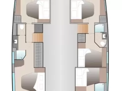 Fountaine Pajot Aura 51 a louer à Belize City