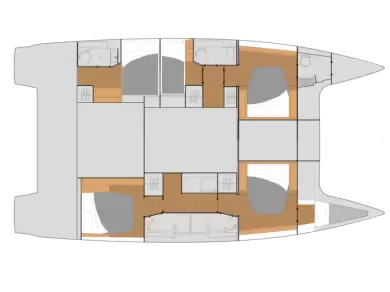 Location Catamaran à Frenchtown - Fountaine Pajot Tanna 47