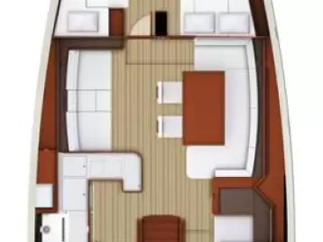 Location bateau Annapolis pas cher Jeanneau 58