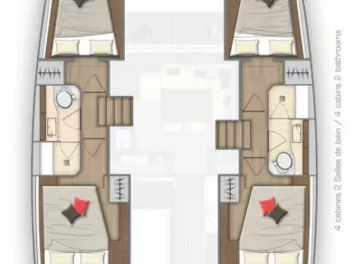Location bateau Ao Po pas cher Lagoon 40