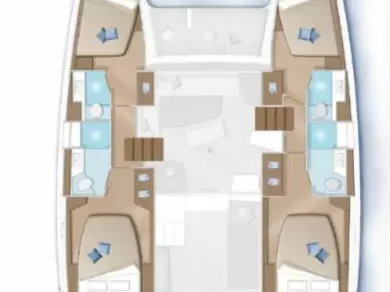 Location Catamaran à Ao Po - Lagoon Lagoon 42