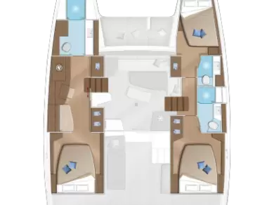 Louer Catamaran avec ou sans skipper Lagoon à Rogoznica