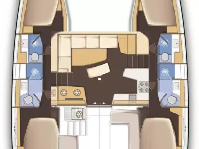 Location Catamaran Lagoon avec permis