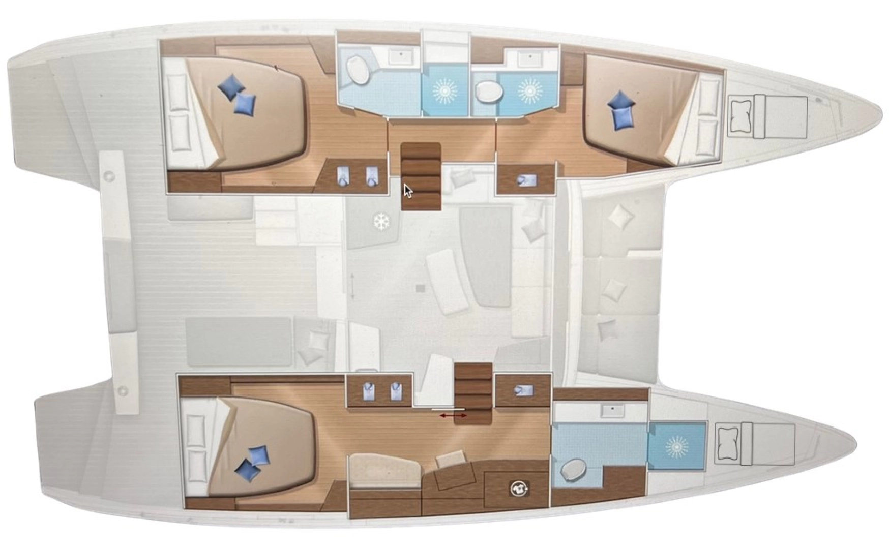 Catamaran à louer à Rogoznica au meilleur prix