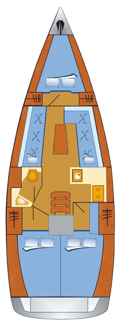 Bavaria Cruiser 34 a louer à Heiligenhafen
