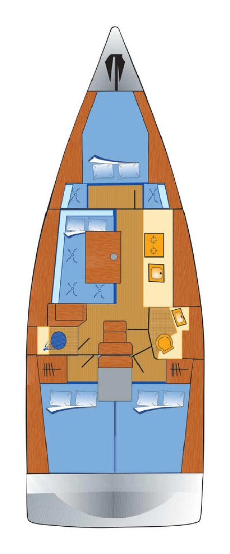Location Voilier à Heiligenhafen - Bénéteau Oceanis 38