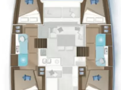 Louer Catamaran avec ou sans skipper Lagoon à Paraty