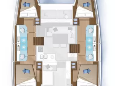 Location Catamaran Lagoon avec permis