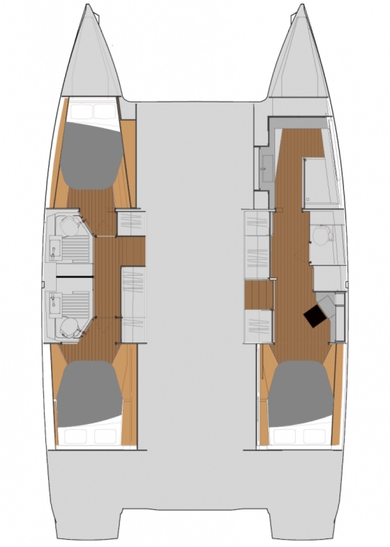 Fountaine Pajot Astrea 42 a louer à Toulon