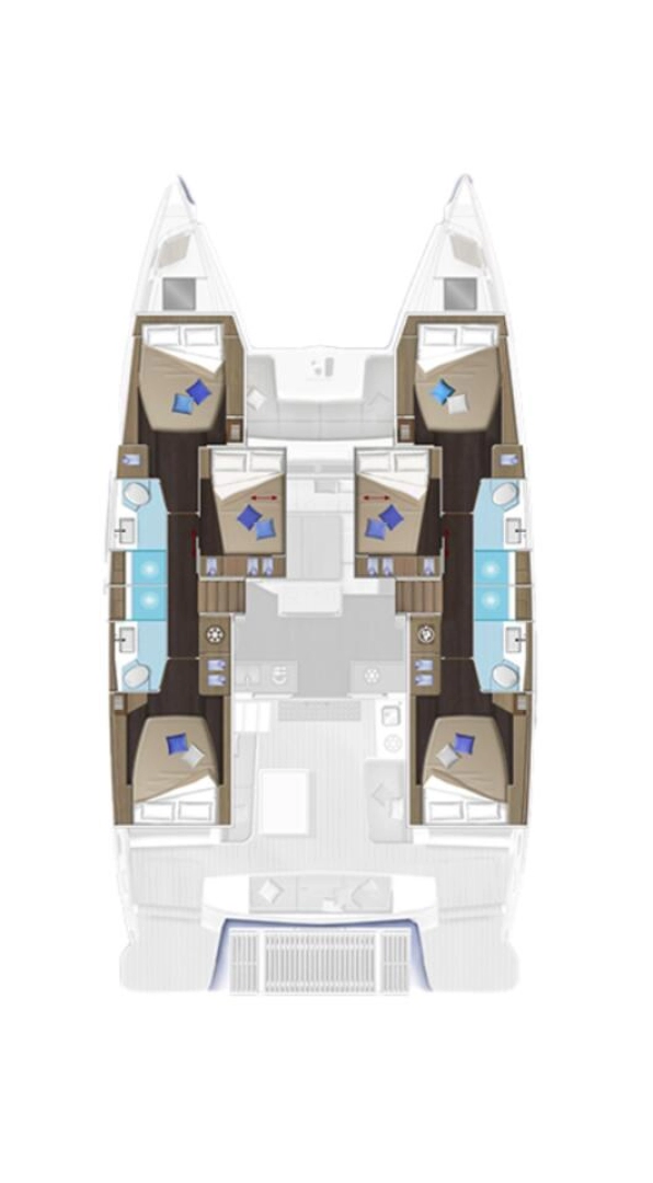 Lagoon Lagoon 51 a louer à Trogir