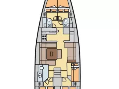 Location bateau Fethiye pas cher Dufour 500 Grand Large