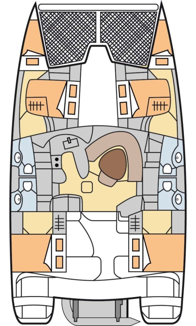 Location bateau Leopard Catamarans / Robertson & Caine Leopard 4300 à Fethiye sur Samboat