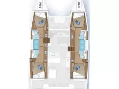 Location Catamaran Lagoon avec permis