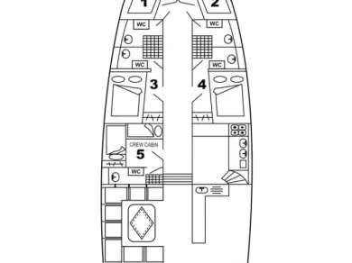 Louer Voilier avec ou sans skipper Custom Made à Tivat