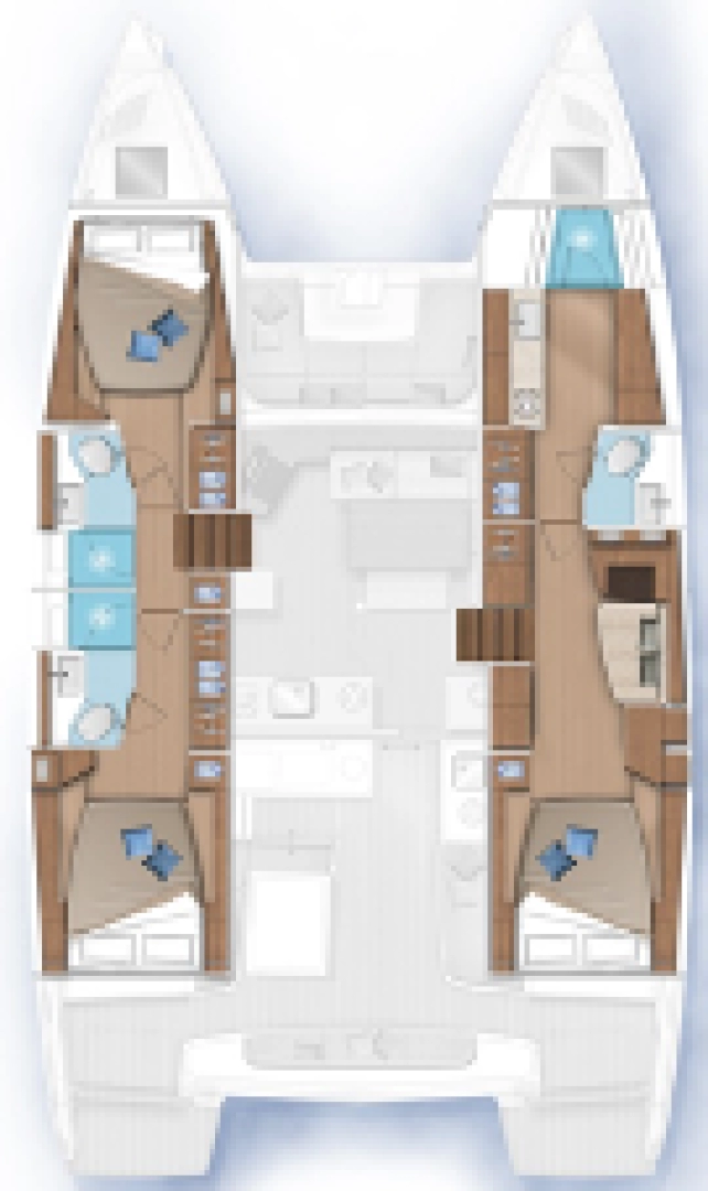 Location Catamaran Lagoon avec permis