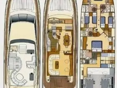 Louer Yacht avec ou sans skipper Ferretti à Seget Donji