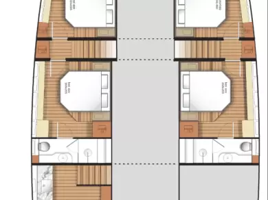 Moon Yacht Moon 6TY Power a louer à Split