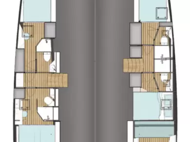 Location à Olbia - Wave Catamarans Wave 50 - 5 cab. sur SamBoat