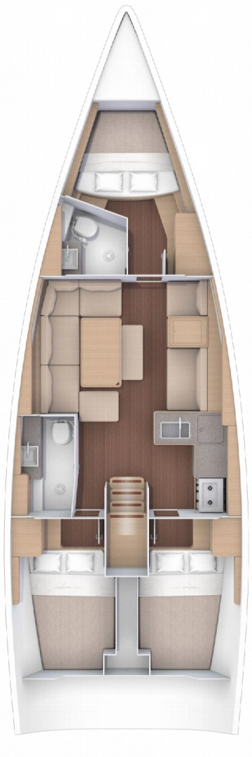 Location à Toulon - Dufour Dufour 412 Grand Large sur SamBoat