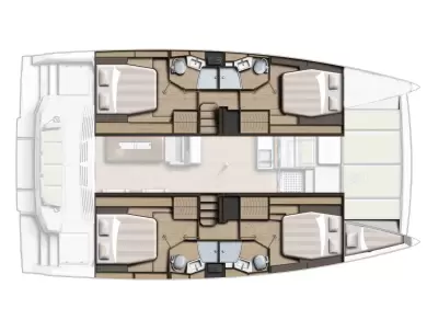 Location bateau Bali Bali 4.4 à Parham Town sur Samboat