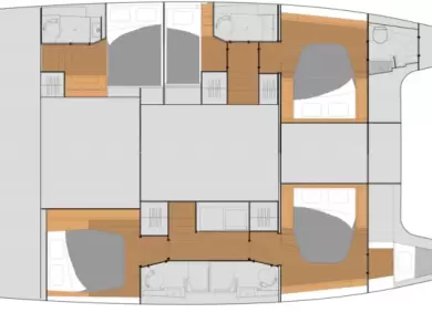 Location bateau Fountaine Pajot Tanna 47 à Parham Town sur Samboat