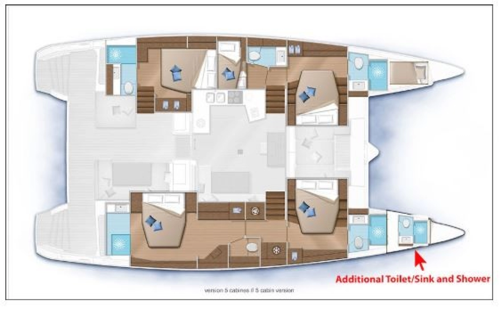 Louez un Lagoon Lagoon 52 à Parham Town