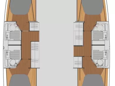 Location Catamaran Fountaine Pajot avec permis
