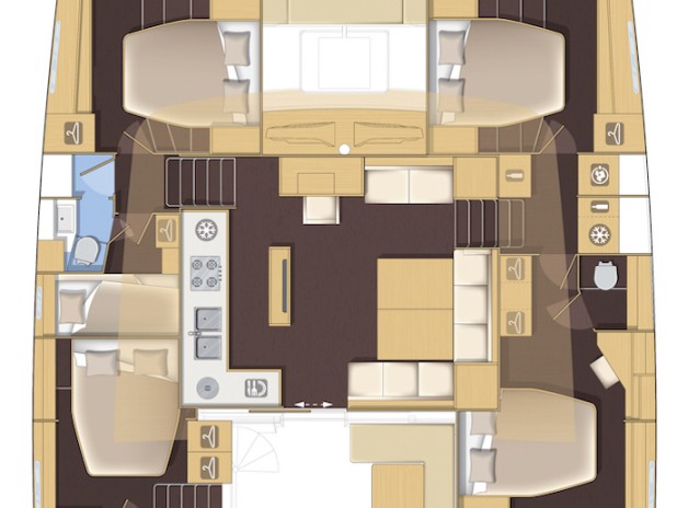 Location Catamaran Lagoon avec permis