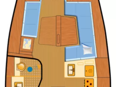 Louez un Hanse Hanse 418 à Punat