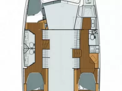 Location Catamaran à Seget Donji - Fountaine Pajot Lucia 40