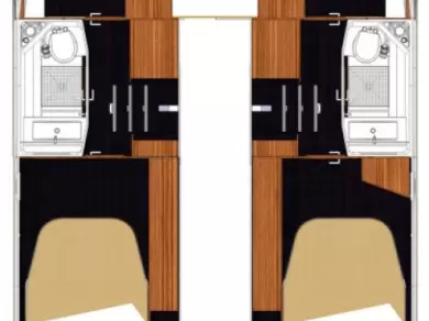 Louer Bateau à moteur avec ou sans skipper Fountaine Pajot à Trogir