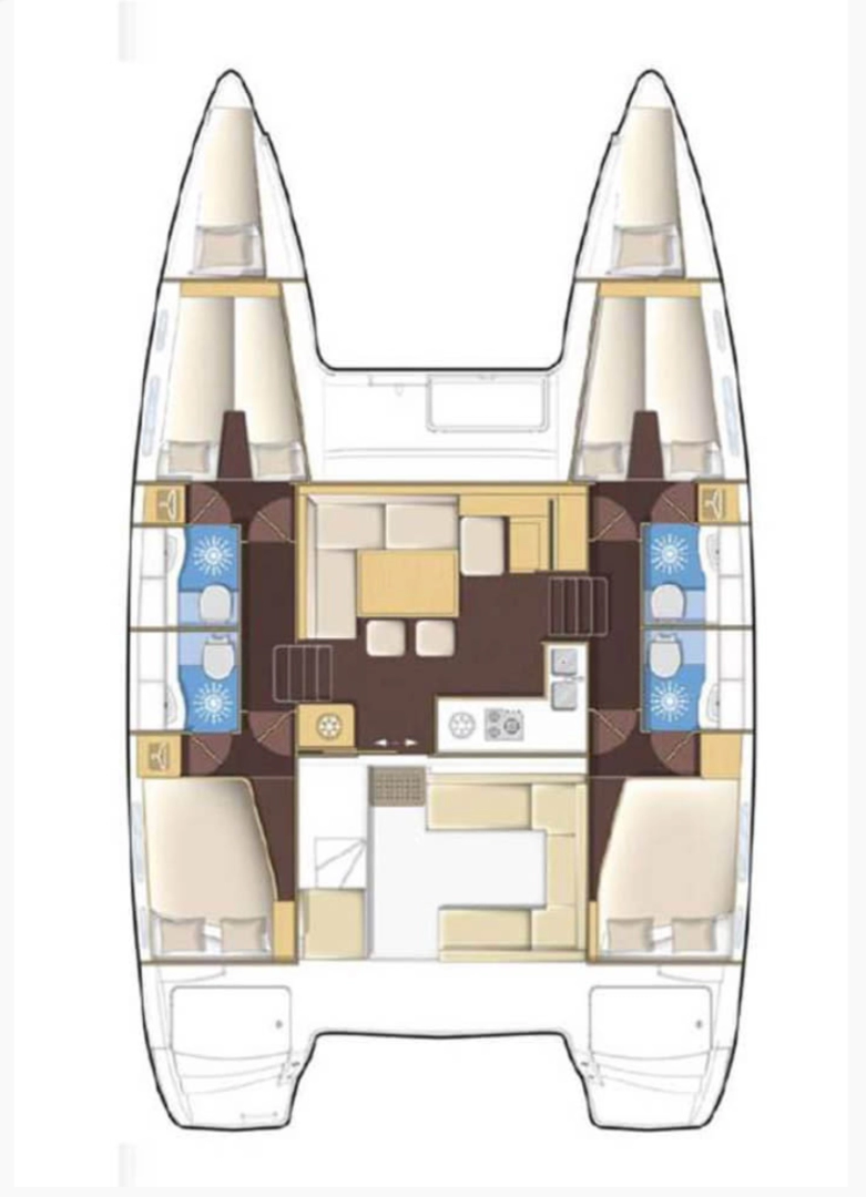 Lagoon Lagoon 400 S2 a louer à Fethiye