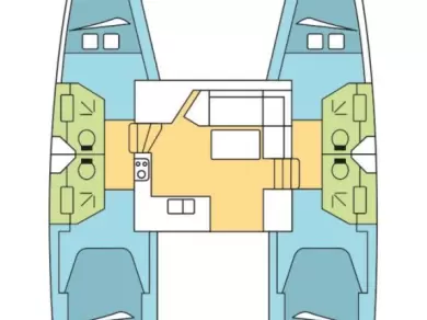 Louez un Fountaine Pajot Isla 40 à Parham Town