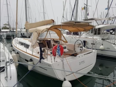 Dufour Dufour 412 Grand large[G] charter bareboat or captained in  Gouviá